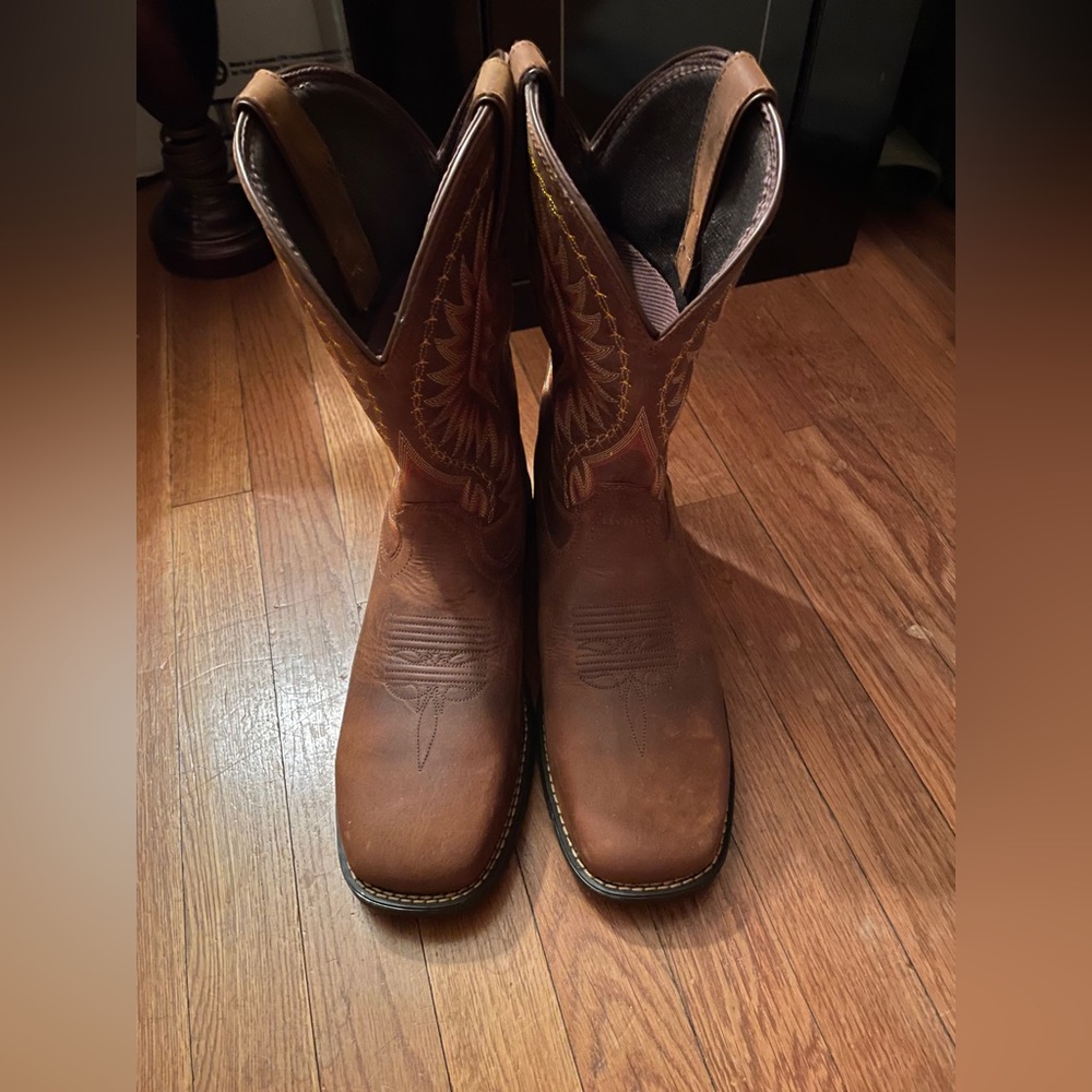 Rocky Rugged Trail Steel Toe Waterproof Western Boot